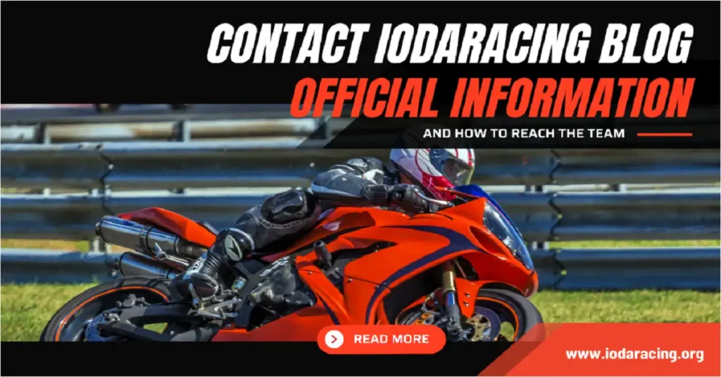 contact iodaracing blog