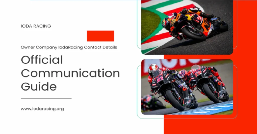 owner company iodaracing contact details