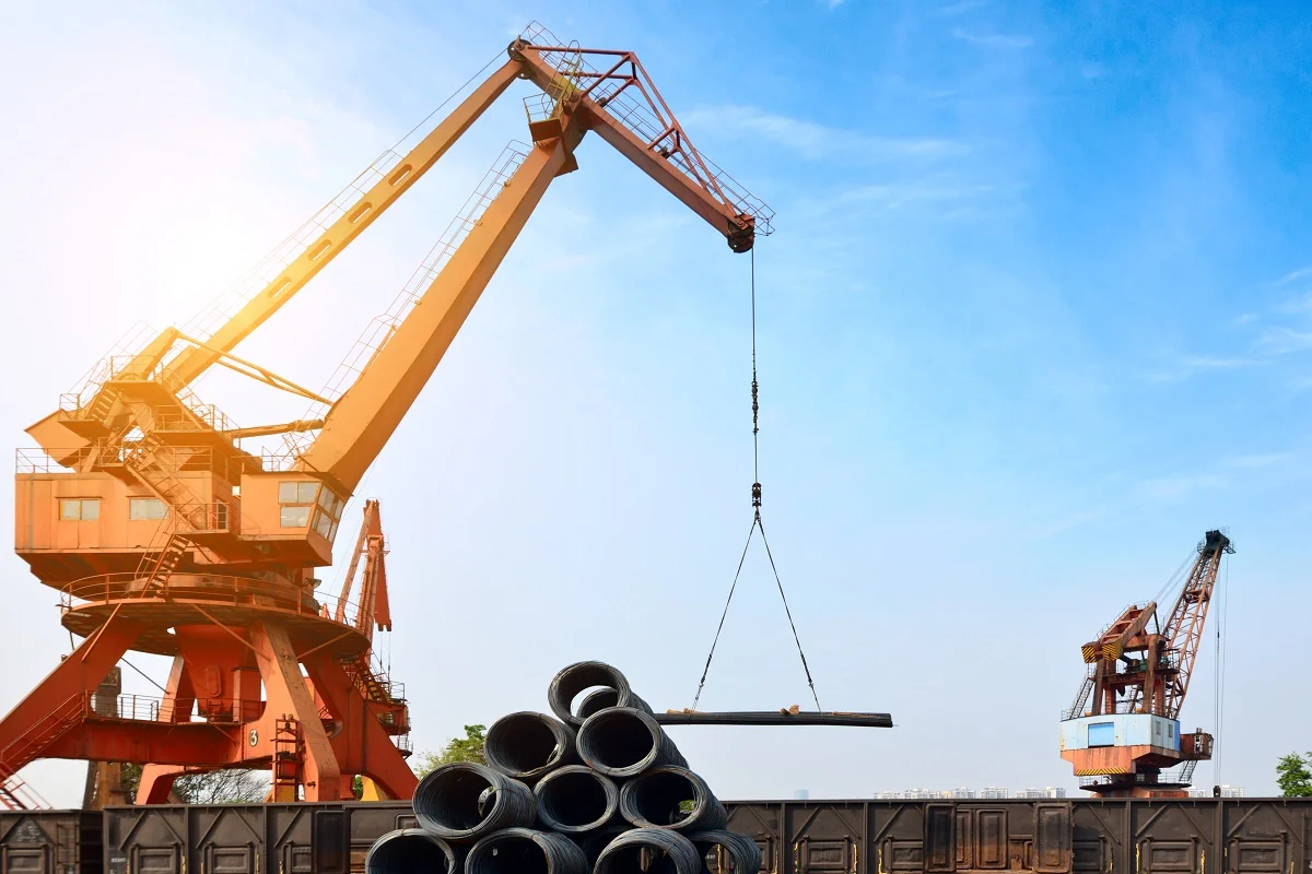 vehicle loading crane